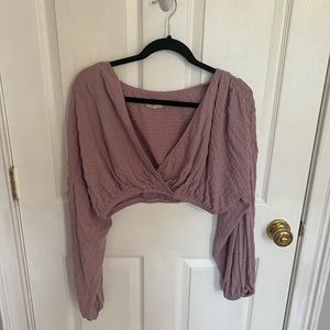 Urban outfitters purple top